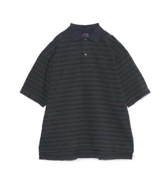 THE NORTH FACE PURPLE LABEL Garment Dyed Jacquard Field Polo