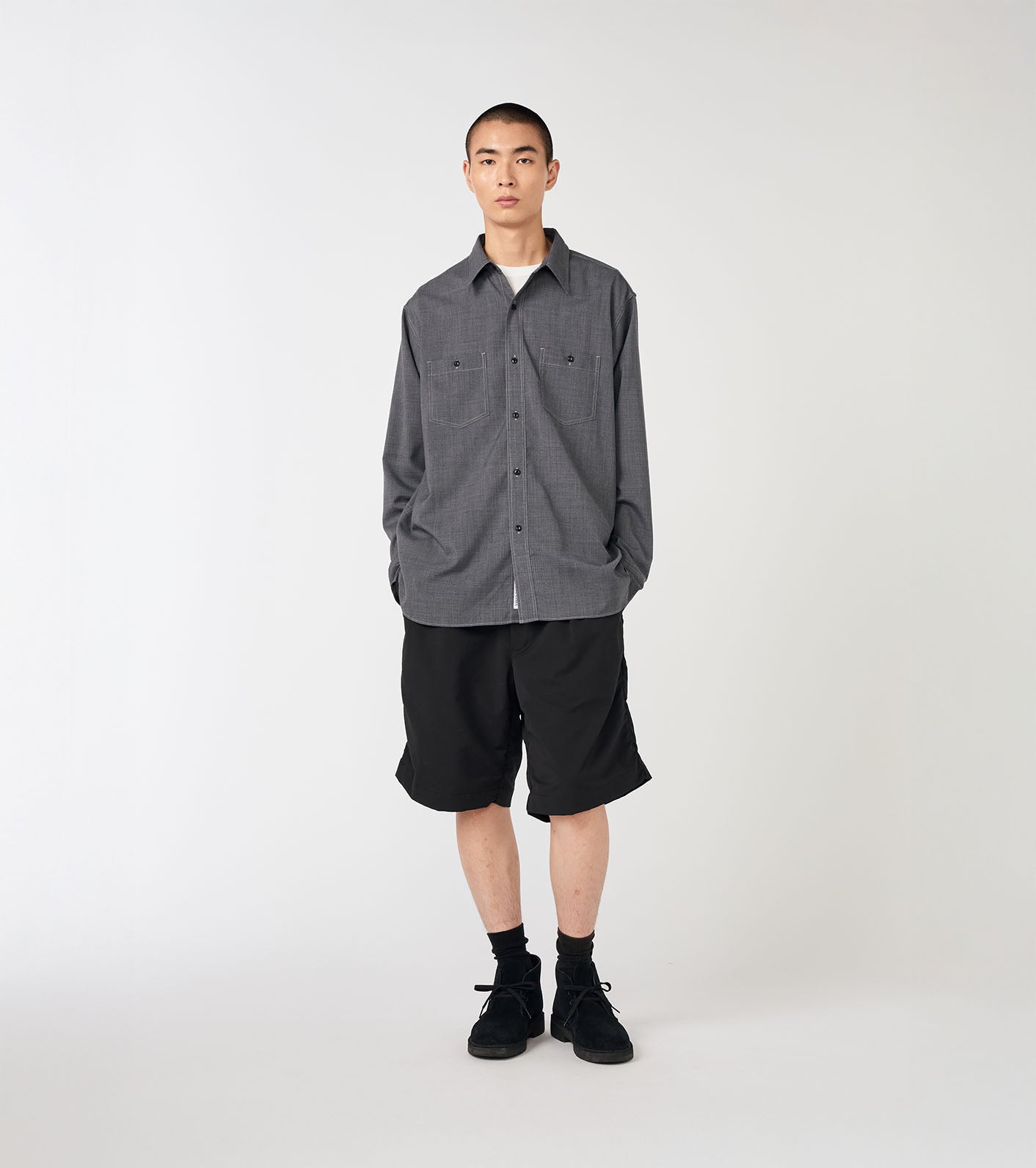 nanamica ALPHADRY Double Pleat Shorts