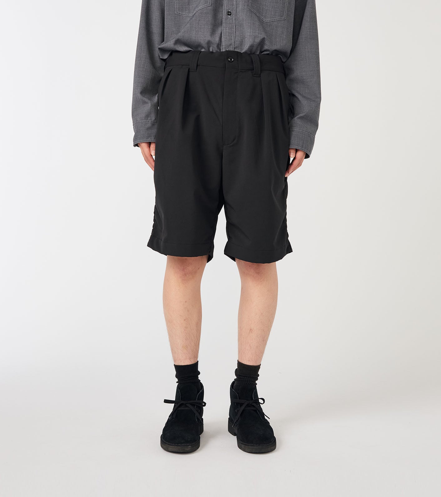nanamica ALPHADRY Double Pleat Shorts