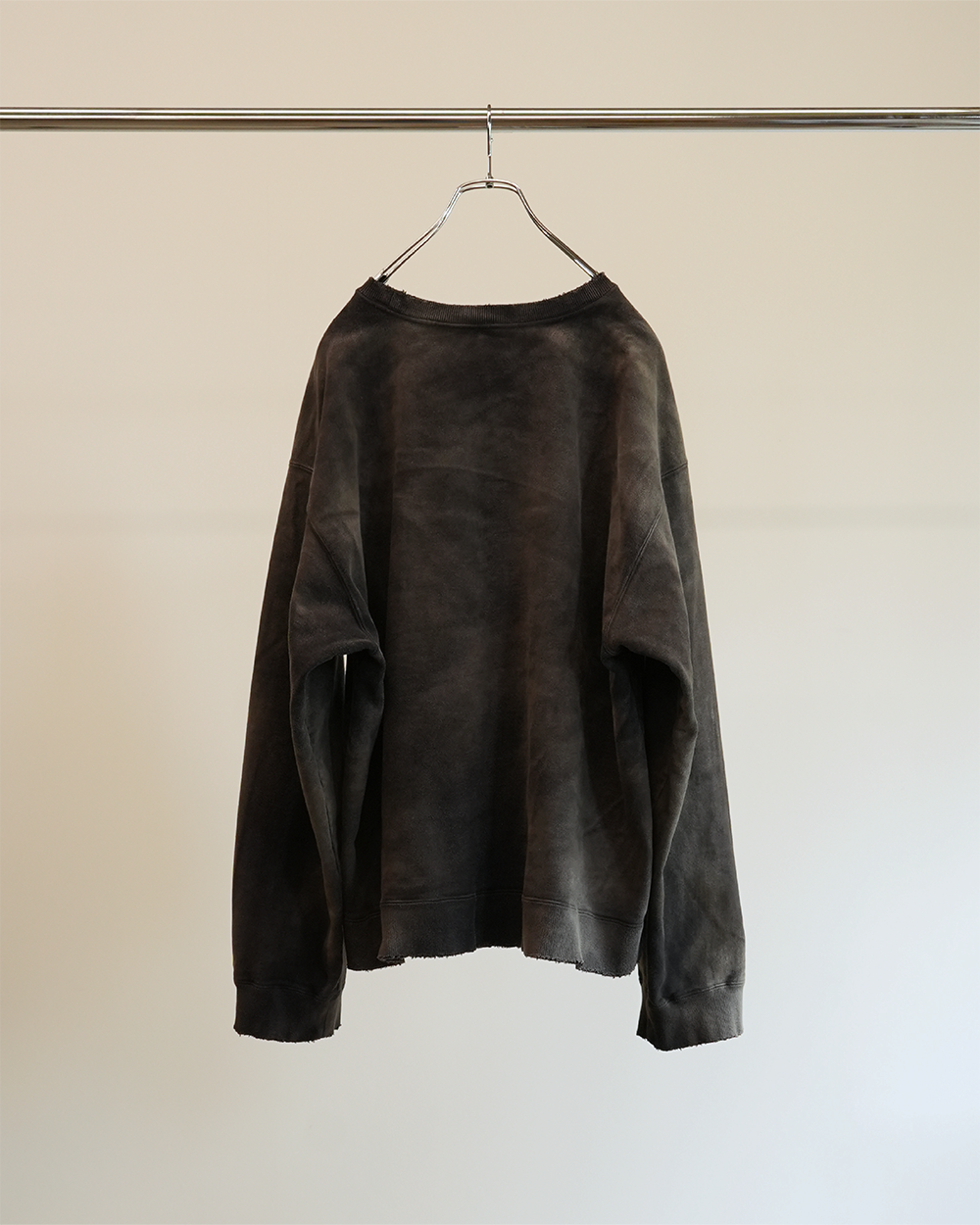 ANCELLM UNEVENNESS SWEAT SHIRT