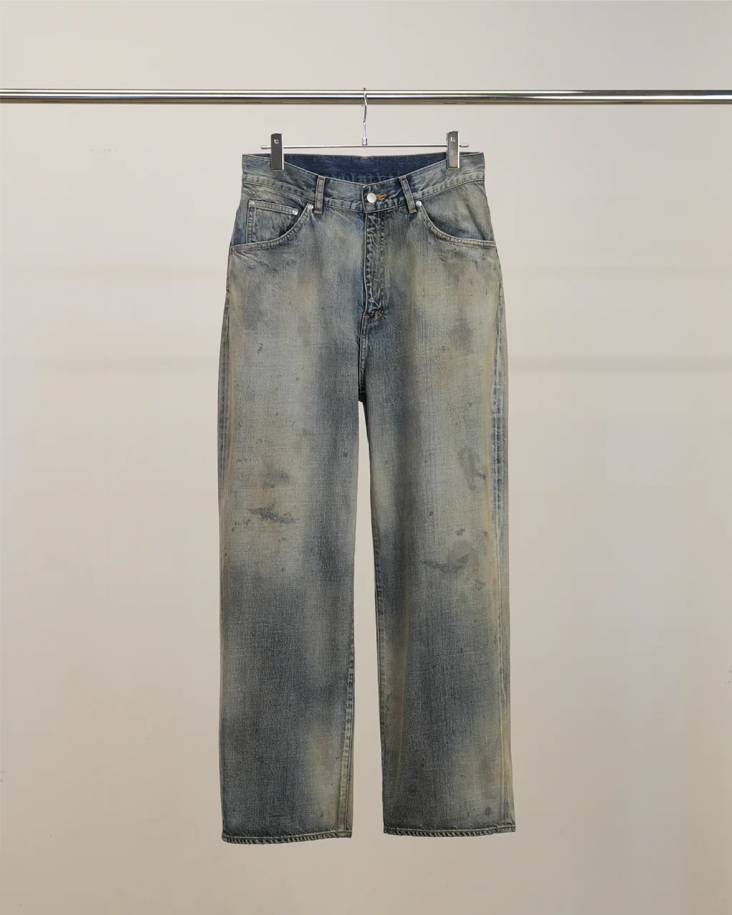 ANCELLM #01 MIDTAPERED 5P DENIM PANTS