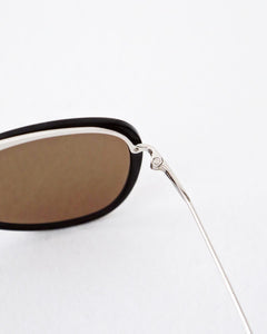 YELLOWS PLUS ANTON SUNGLASS Black Silver