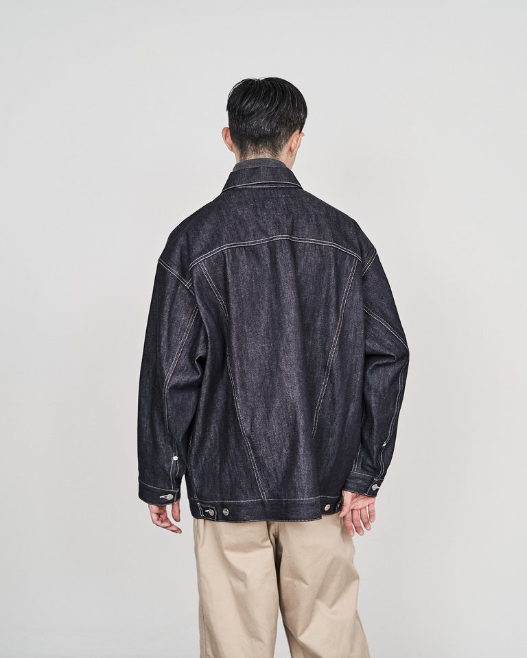 Graphpaper Selvage Denim Trucker Jacket - RIGID – unexpected store