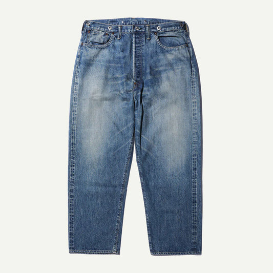 A.PRESSE No.22 Washed Wide Denim Pants