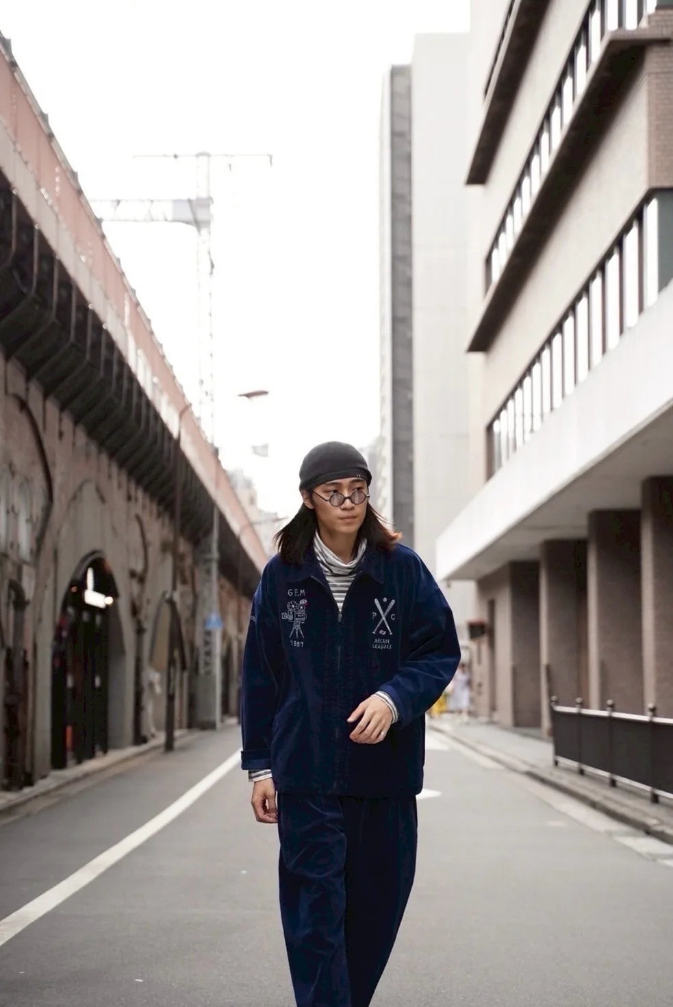 Porter Classic ARTIST BORDER TURTLENECK