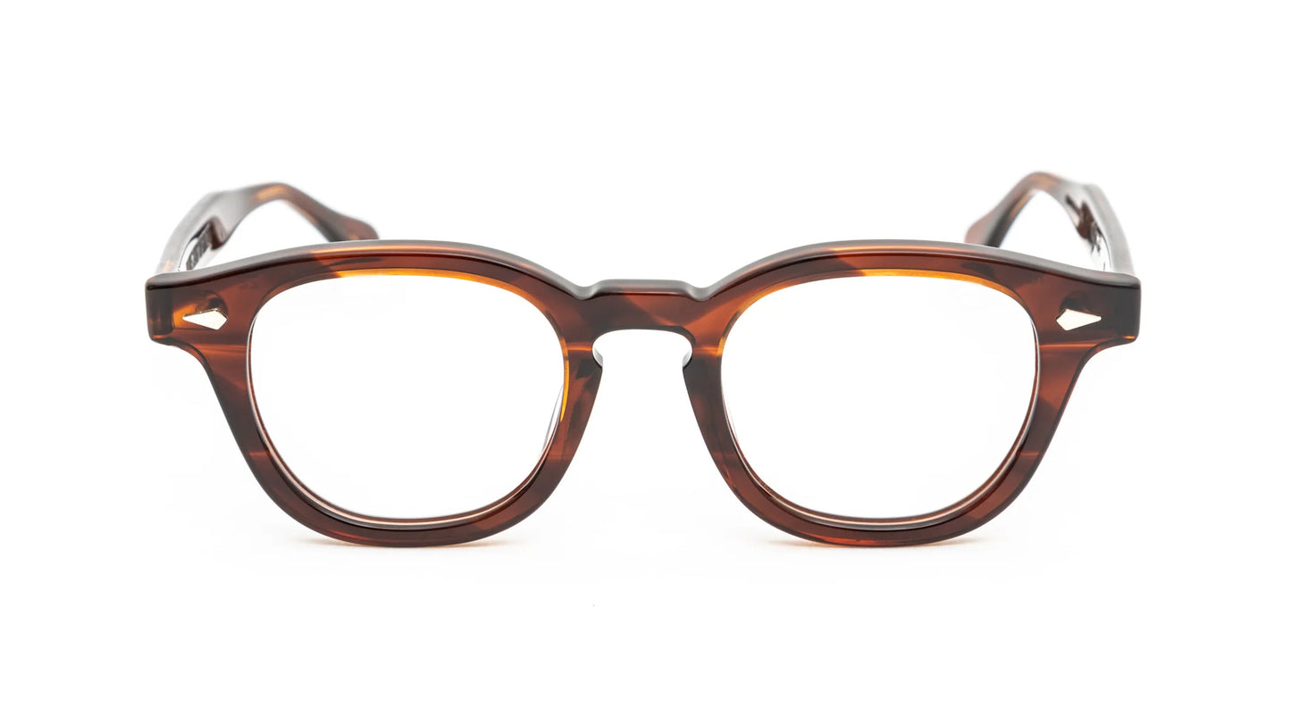 JULIUS TART OPTICAL AR Eyeglass Frame Demi Amber