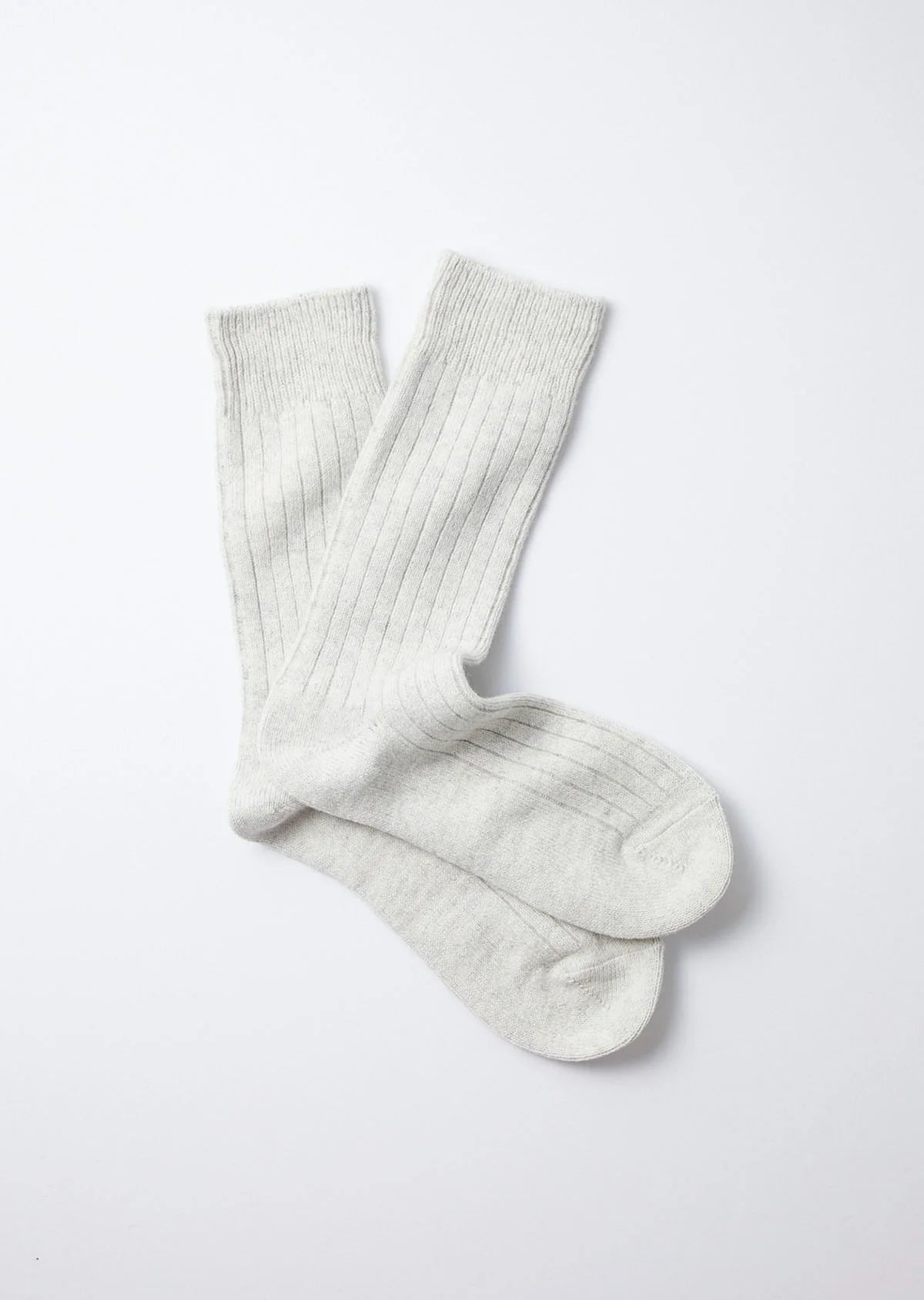 RoToTo COTTON WOOL RIBBED CREW SOCKS