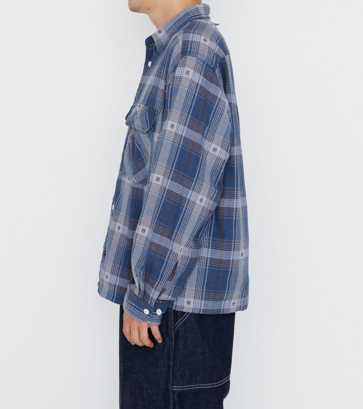 THE NORTH FACE PURPLE LABEL Amunzen Plaid Field Shirt