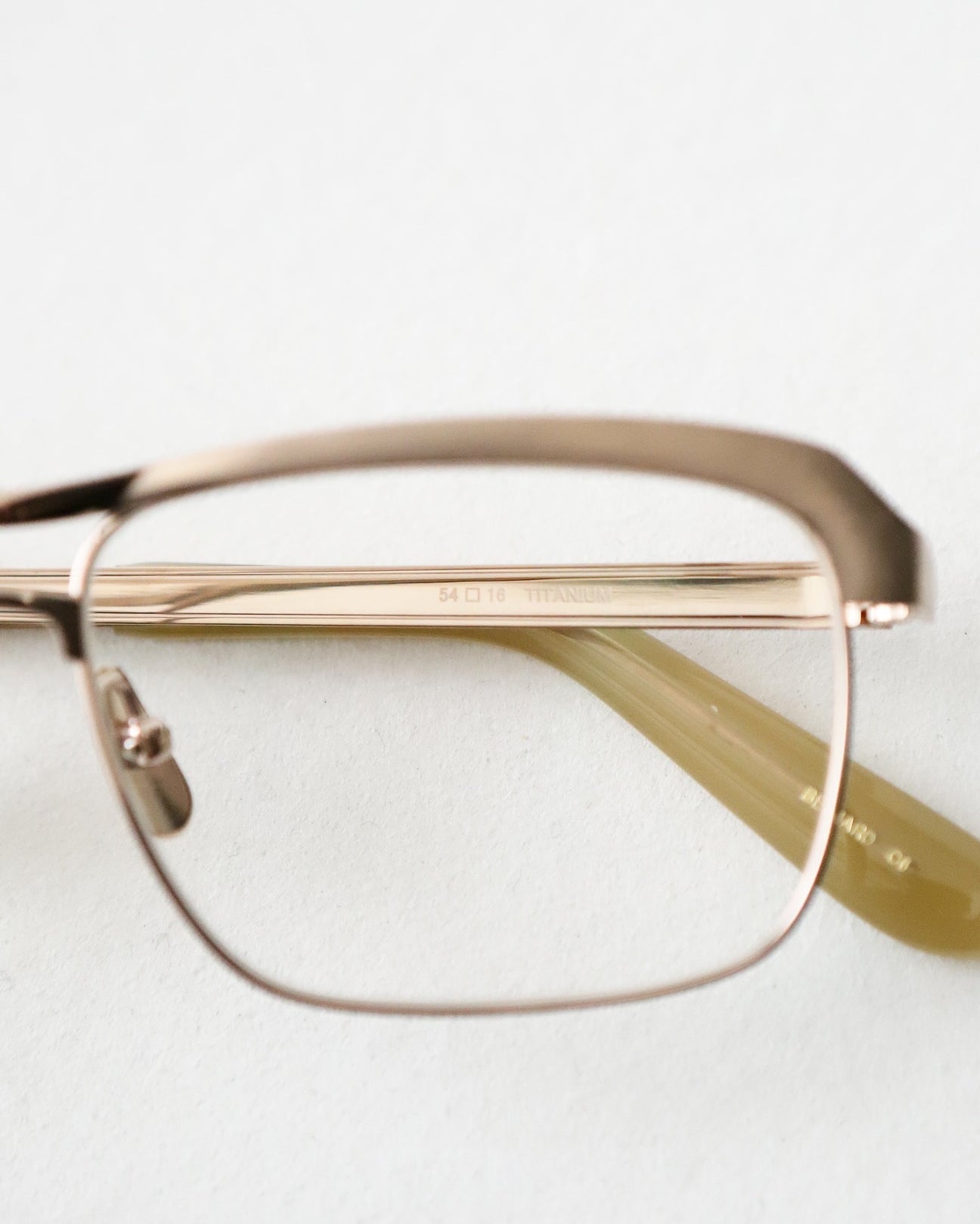 YELLOWS PLUS BERNARD EYEGLASS FRAME Gold