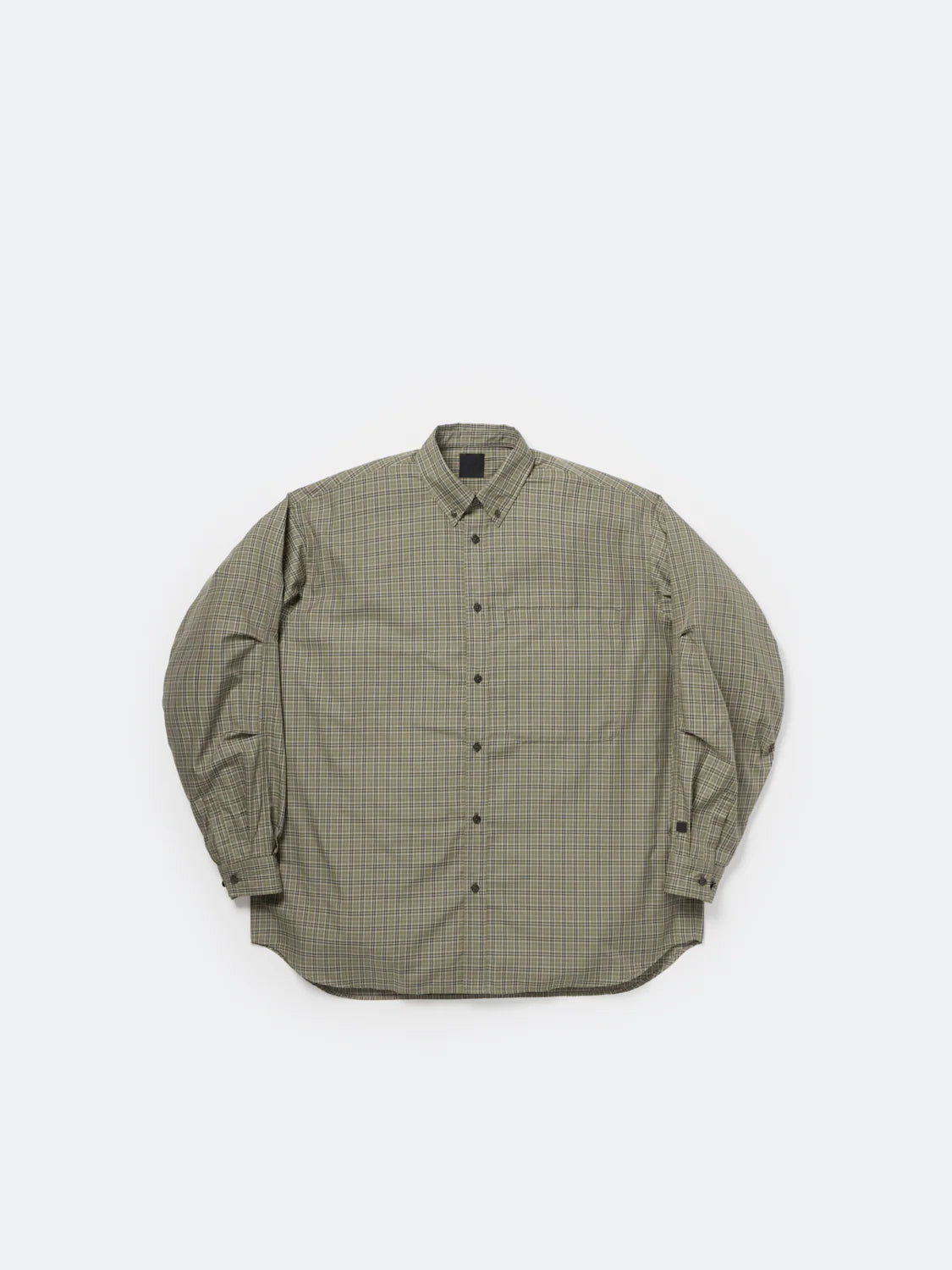 DAIWA PIER39 TECH BUTTON DOWN SHIRT L/S GREN PLAID