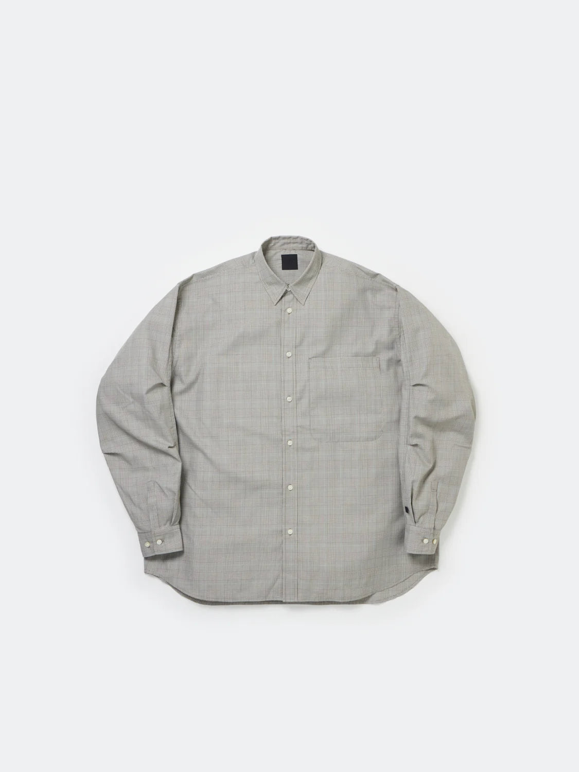DAIWA PIER39 TECH REGULAR COLLAR SHIRT L/S GLEN CHECK