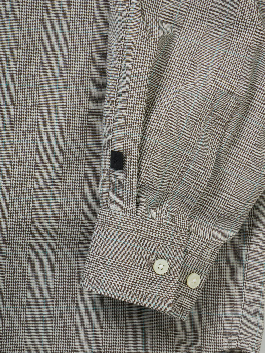 DAIWA PIER39 TECH REGULAR COLLAR SHIRT L/S GLEN CHECK