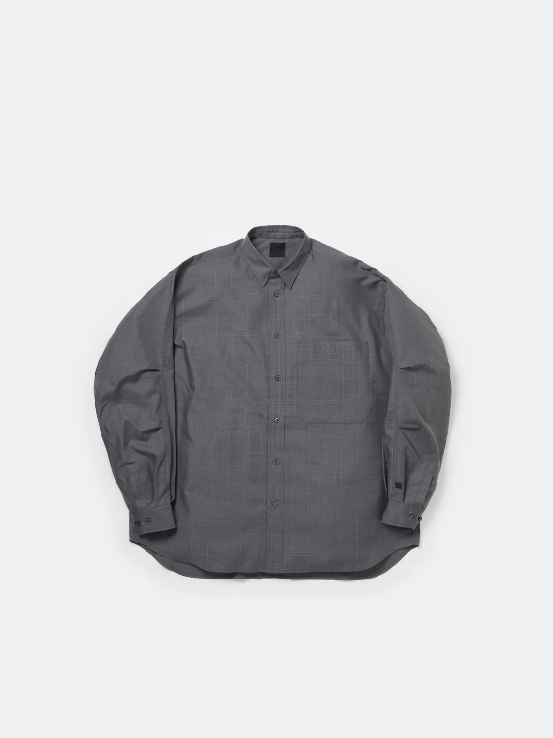 DAIWA PIER39 TECH REGULAR COLLAR SHIRT L/S GLEN CHECK