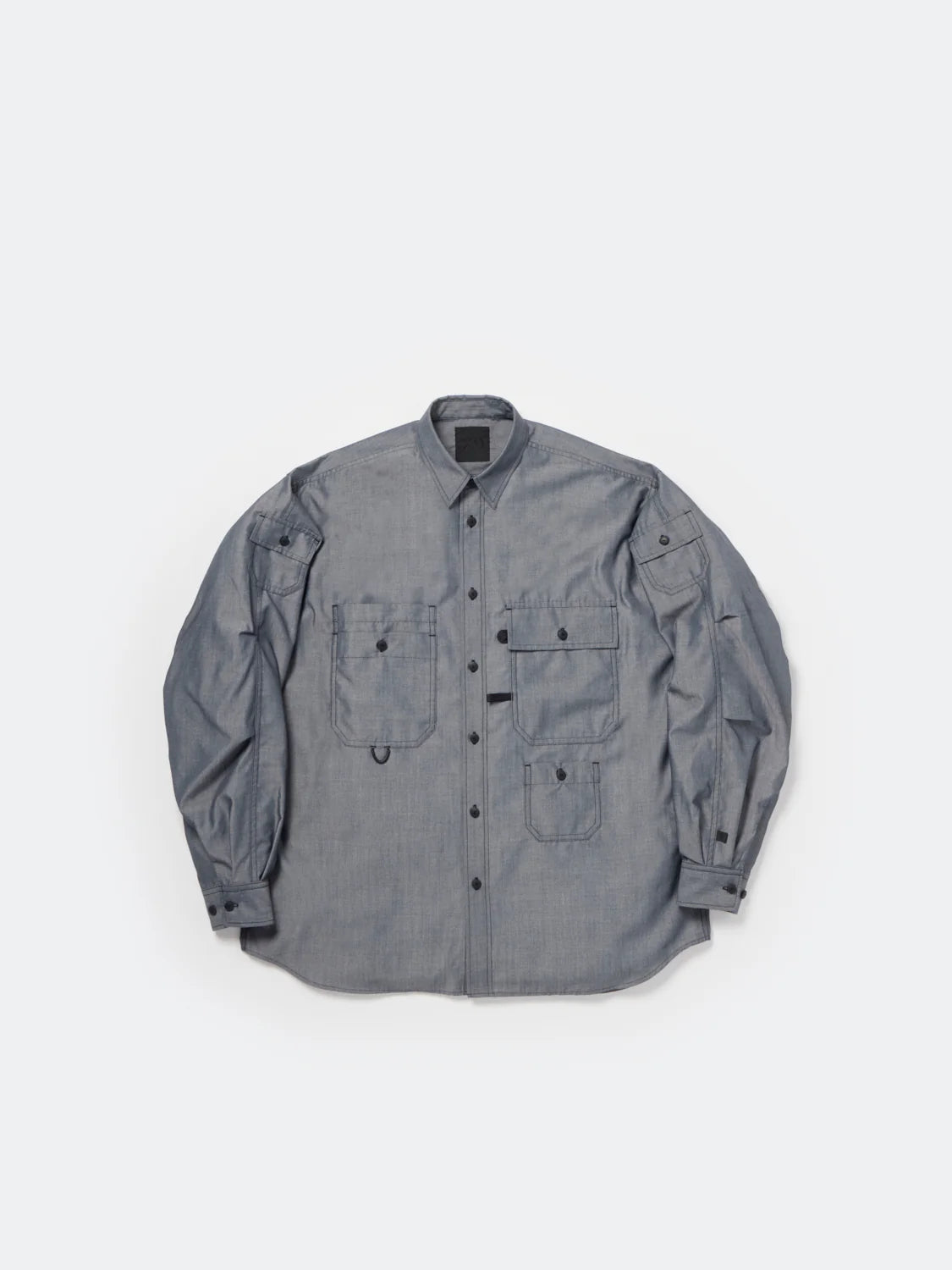 DAIWA PIER39 TECH MULTI POCKET CHAMBRAY SHIRT L/S