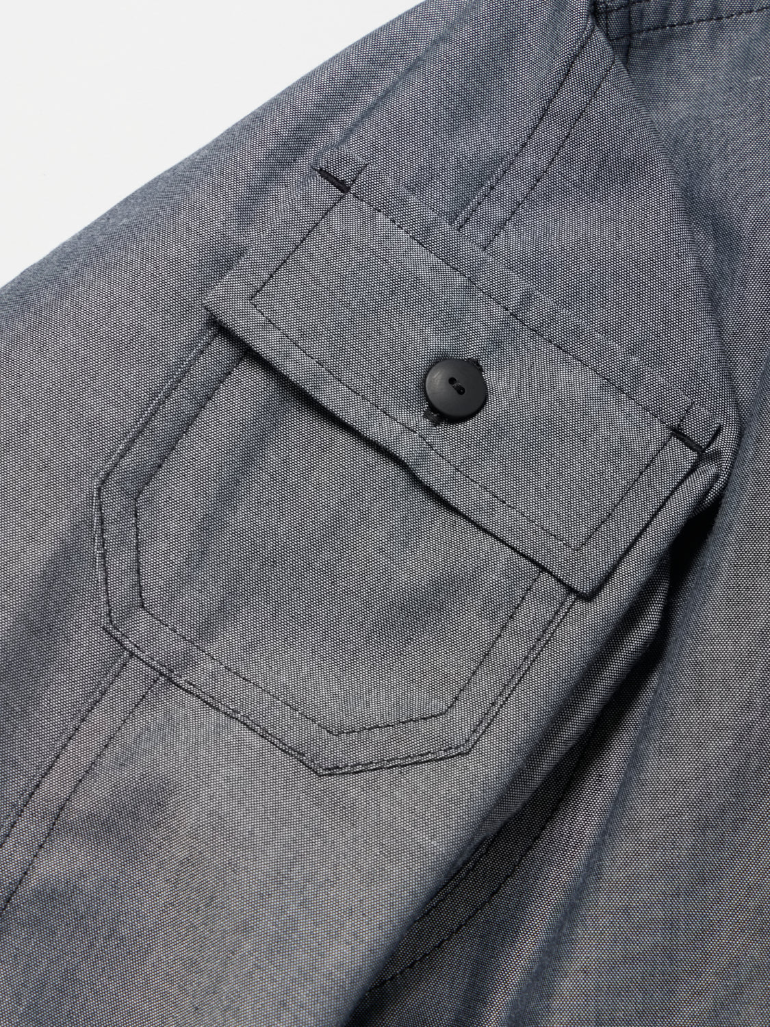 DAIWA PIER39 TECH MULTI POCKET CHAMBRAY SHIRT L/S