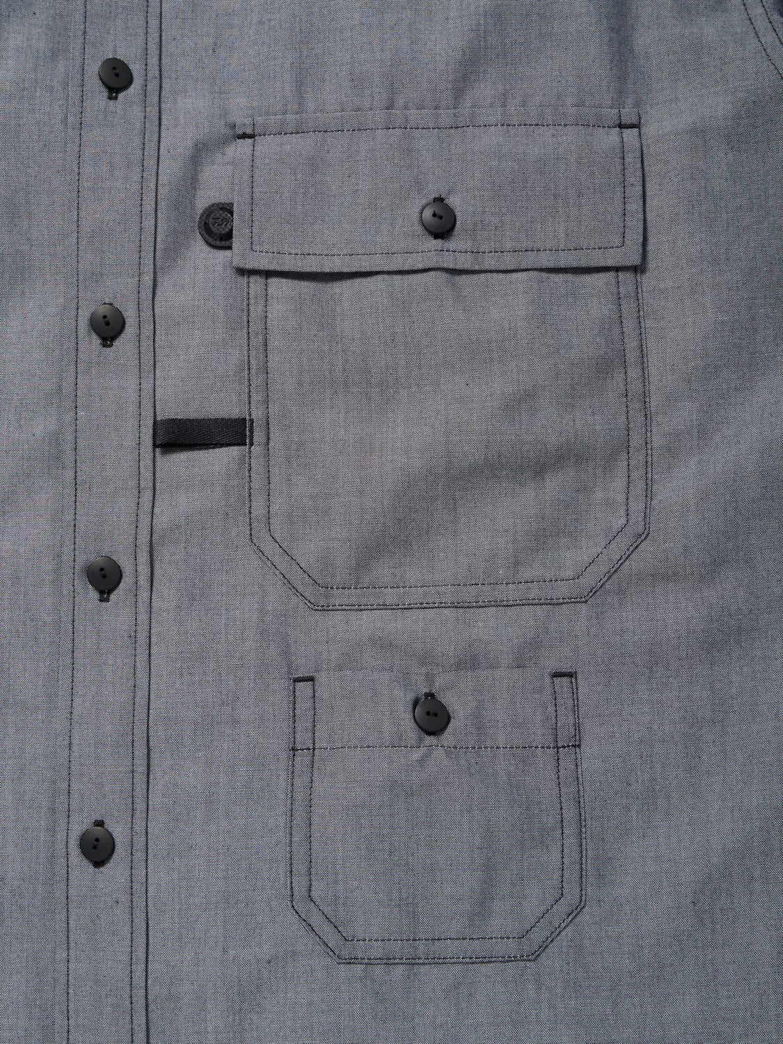 DAIWA PIER39 TECH MULTI POCKET CHAMBRAY SHIRT L/S