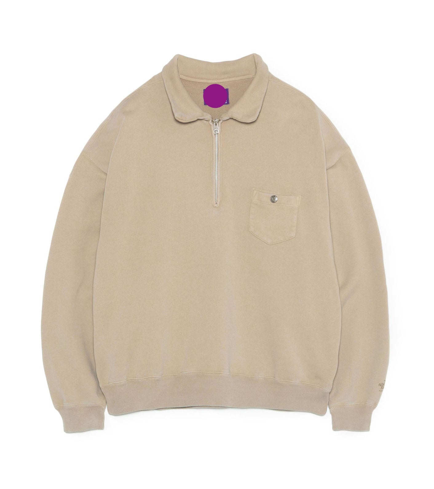 Purple Label Garment Dyed Field Half Zip Sweatshirts