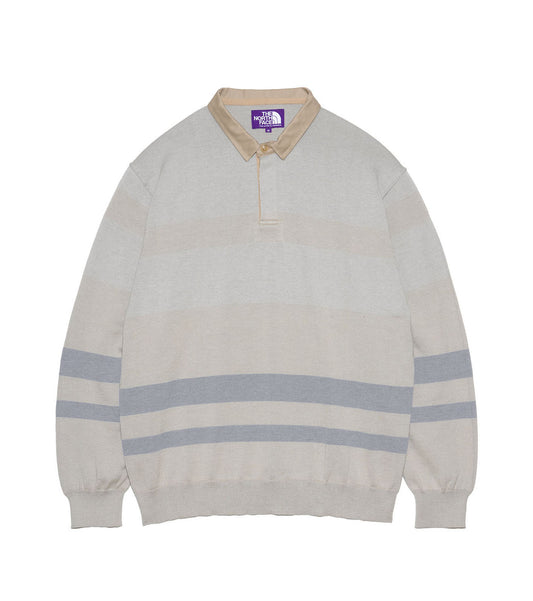 THE NORTH FACE PURPLE LABEL Field Knit Rugby Shirt