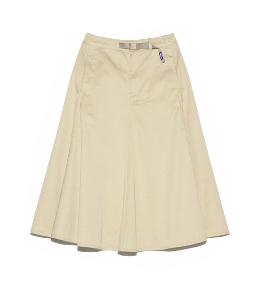 THE NORTH FACE PURPLE LABEL Chino Flared Field Skirt