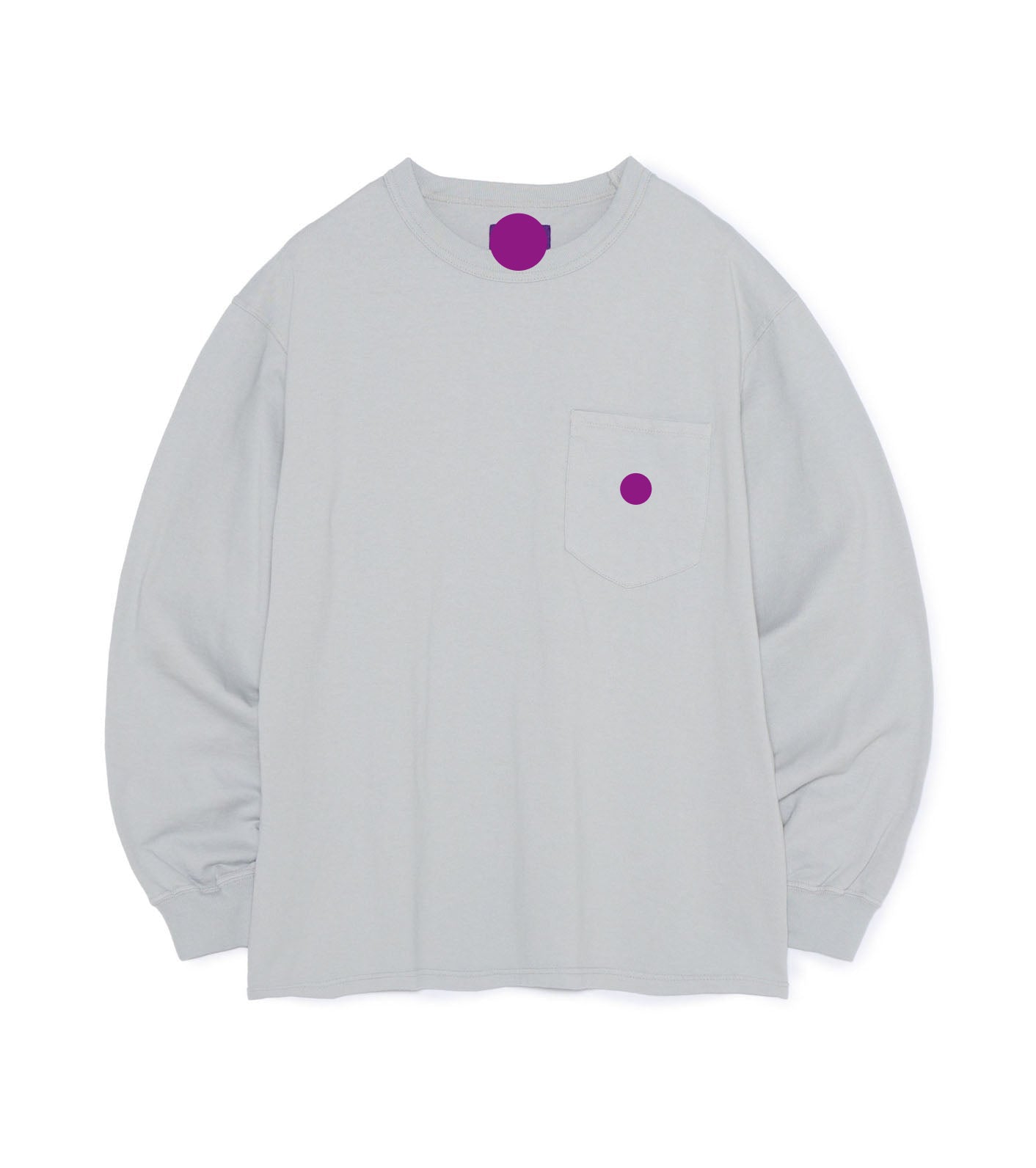Purple Label 8oz Field Long Sleeve Pocket Tee