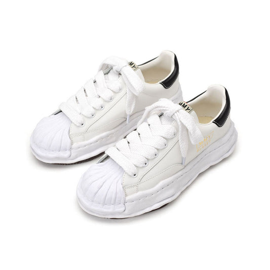 Maison MIHARA YASUHIRO BLAKEY Original Sole Leather Lowtop Sneaker White