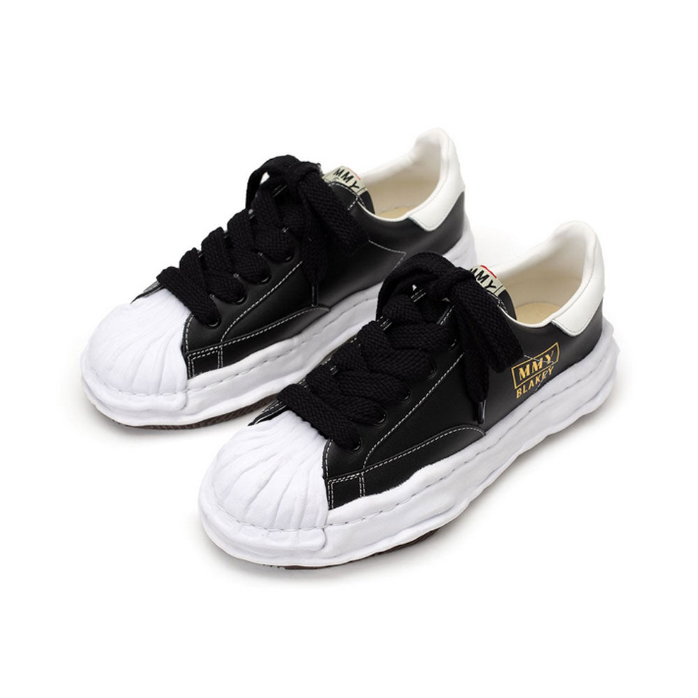Maison MIHARA YASUHIRO BLAKEY Original Sole Leather Lowtop Sneaker Black