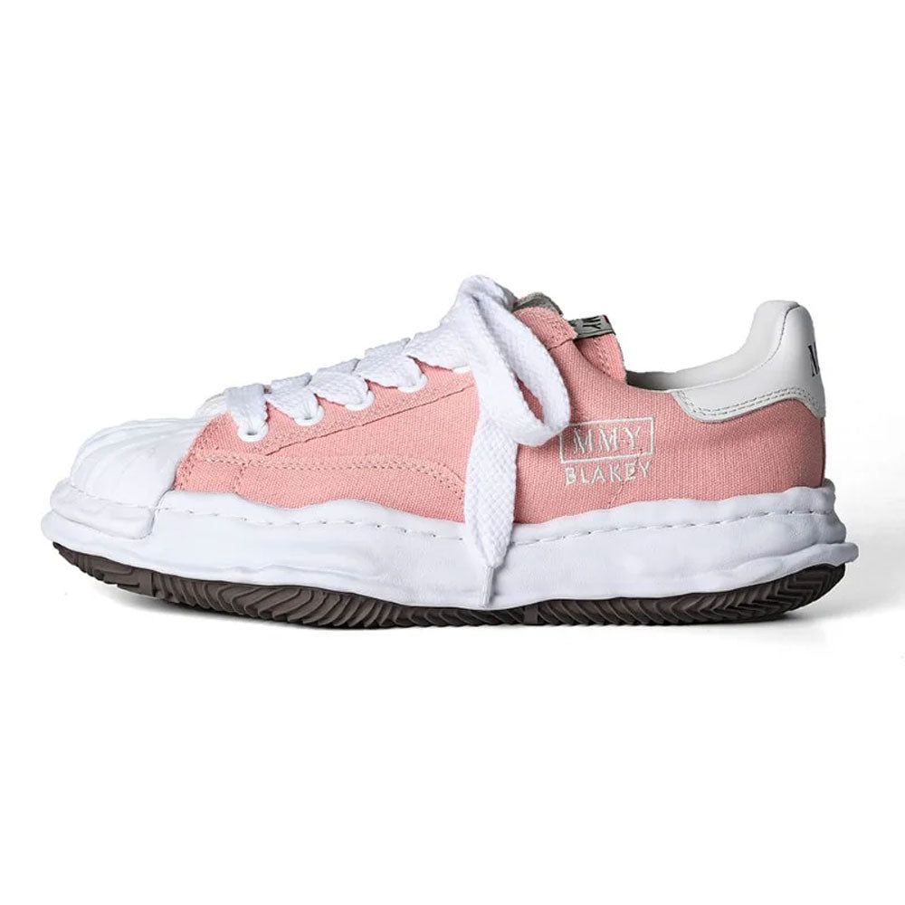 Maison MIHARA YASUHIRO BLAKEY Original Sole Canvas Lowtop Sneaker PINK