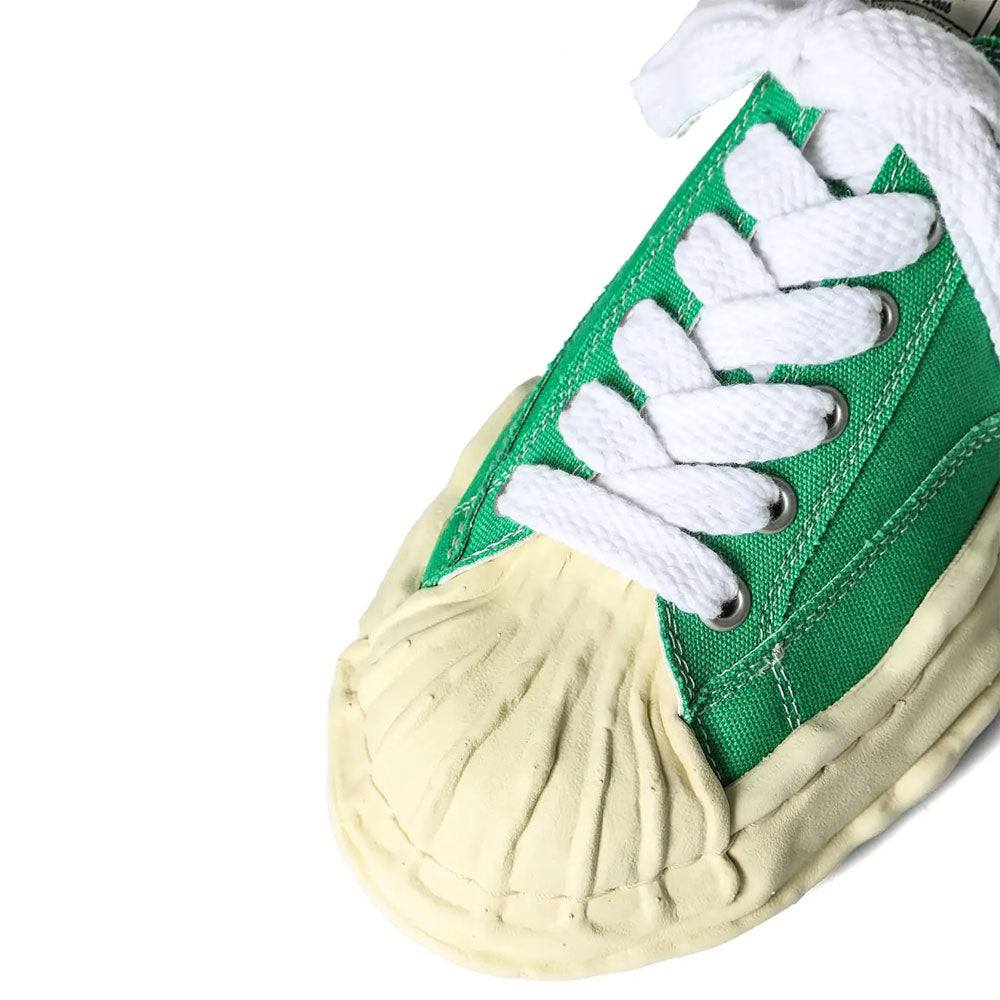 Maison MIHARA YASUHIRO BLAKEY Low Vintage Original Sole Canvas Lowtop Sneaker GREEN