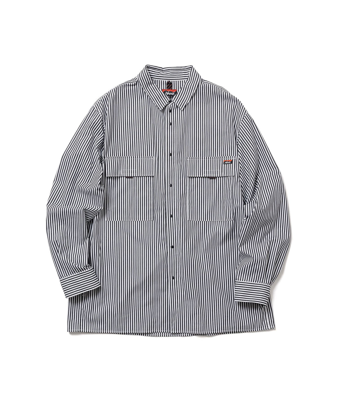 NANGA STRIPE W POCKET BOX SHIRT