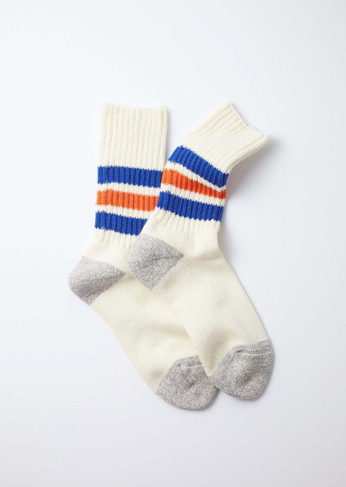 RoToTo COARSE RIBBED OLDSCHOOL CREW SOCKS