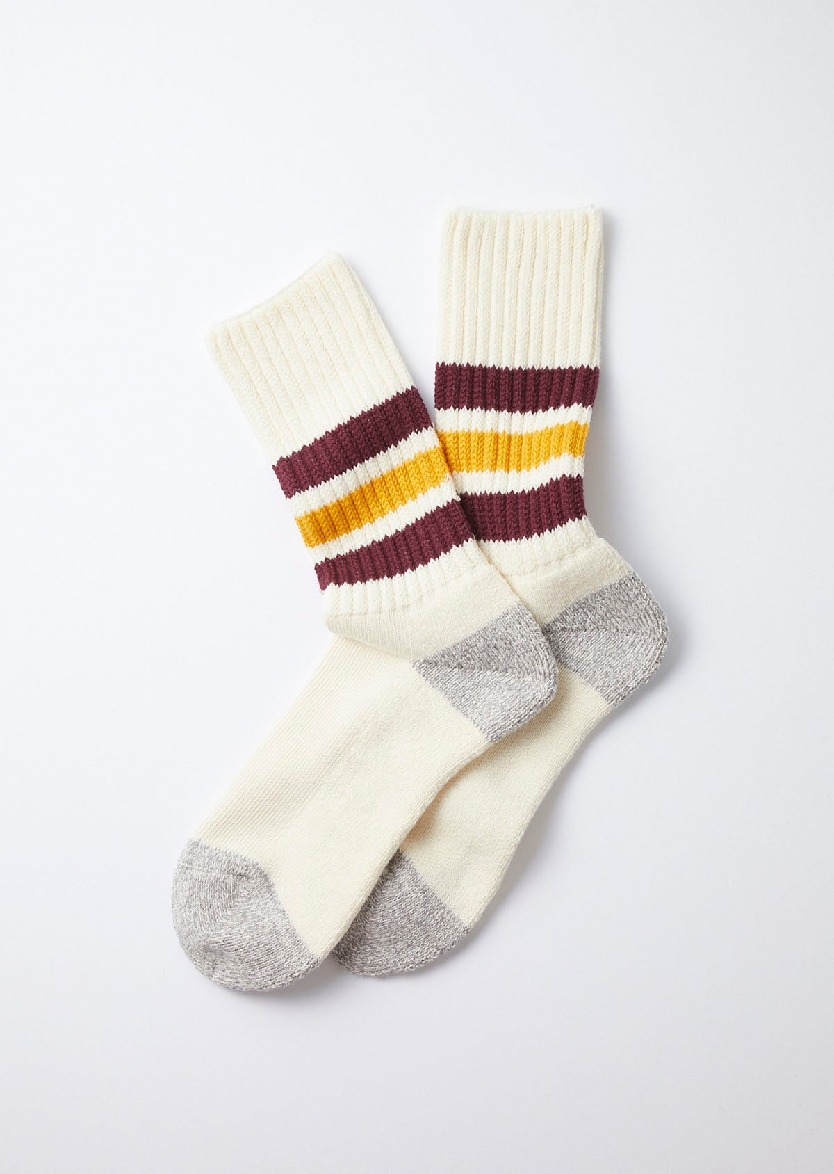 RoToTo COARSE RIBBED OLDSCHOOL CREW SOCKS