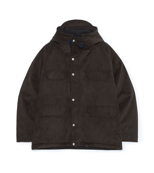 Purple Label Synthetic Leather Mountain Parka