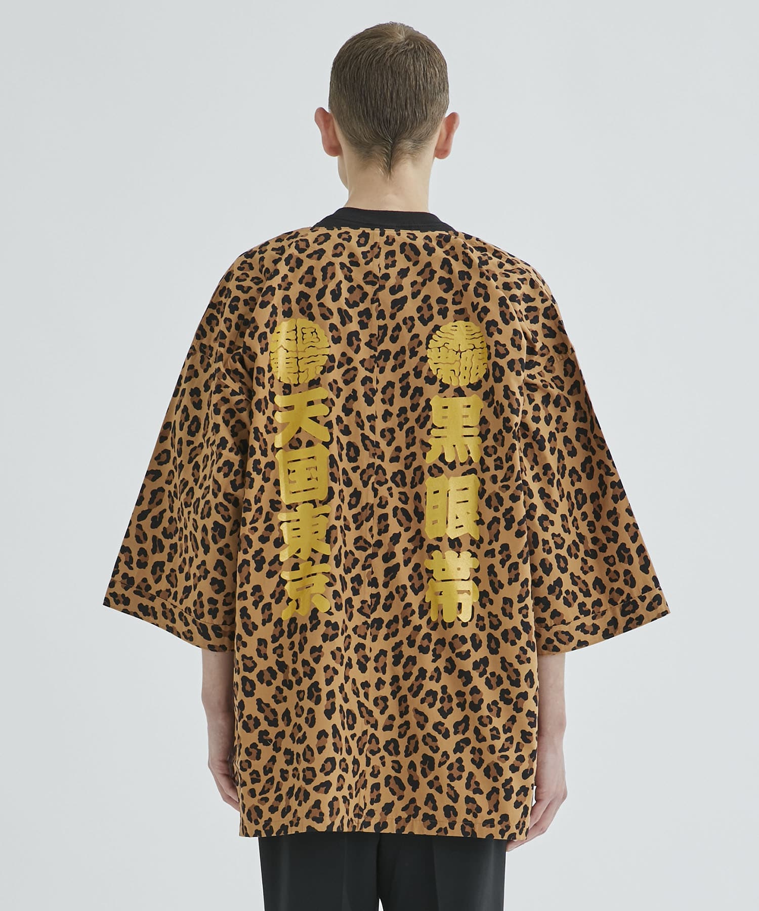 WACKO MARIA BlackEyePatch / LEOPARD DABO SHIRT