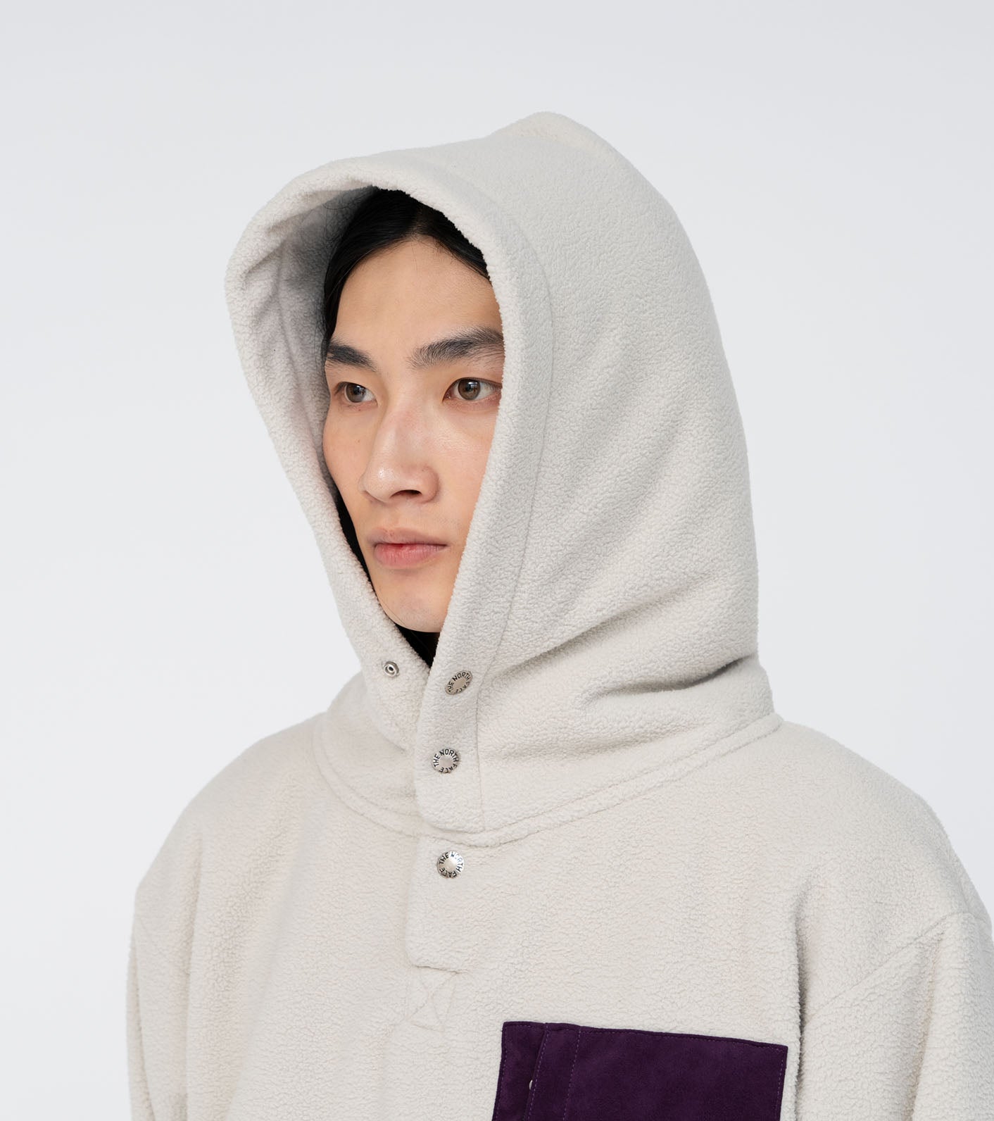 THE NORTH FACE Purple Label Boa Fleece Field Hoodie