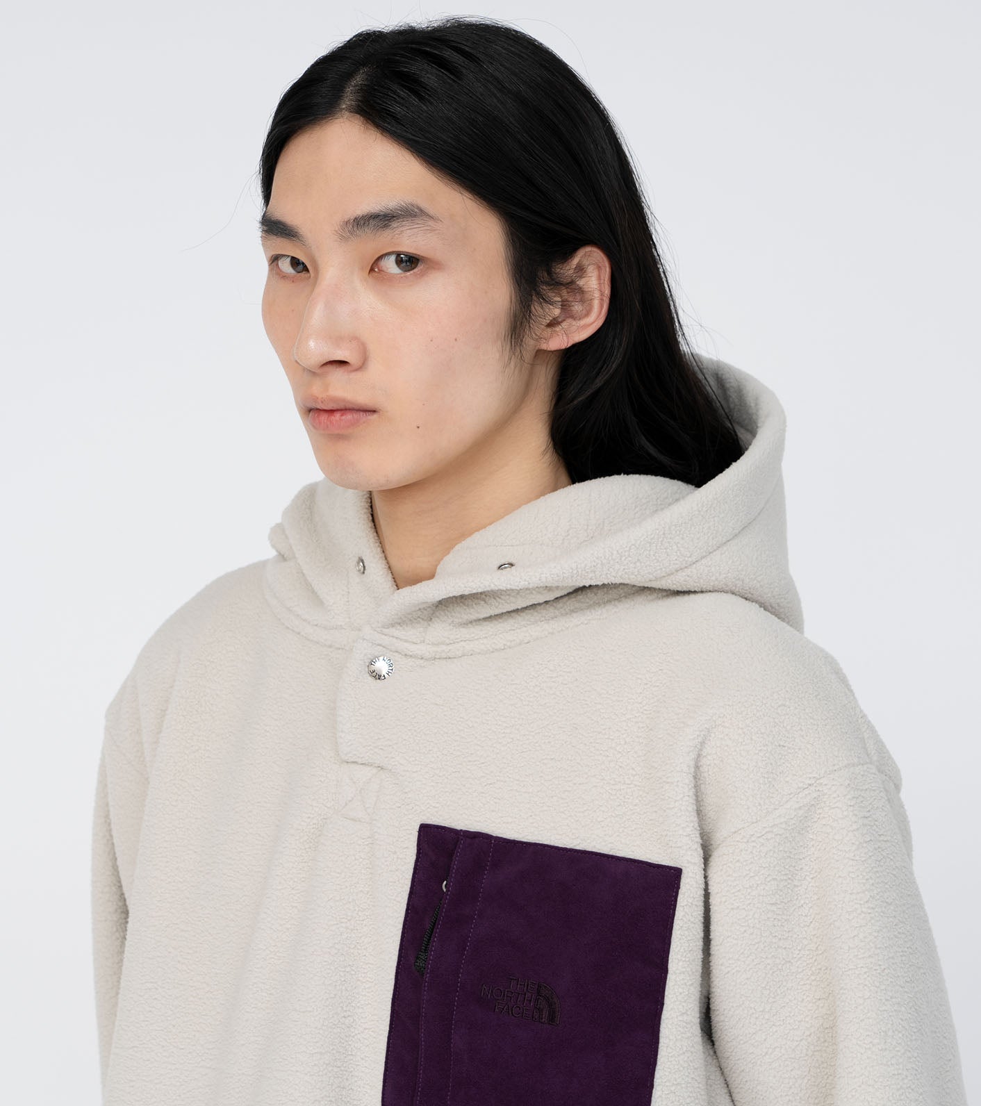 THE NORTH FACE Purple Label Boa Fleece Field Hoodie