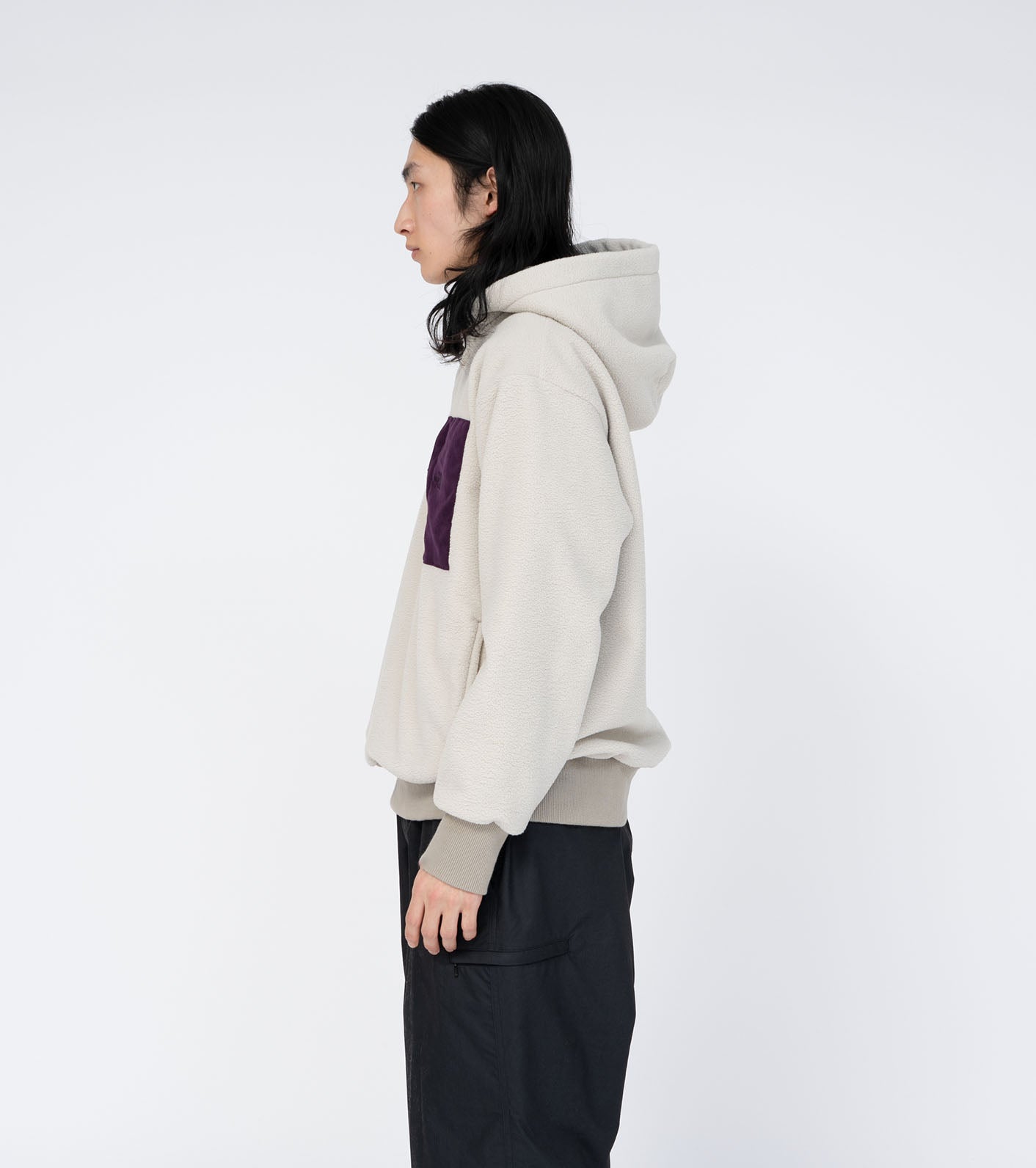 THE NORTH FACE Purple Label Boa Fleece Field Hoodie