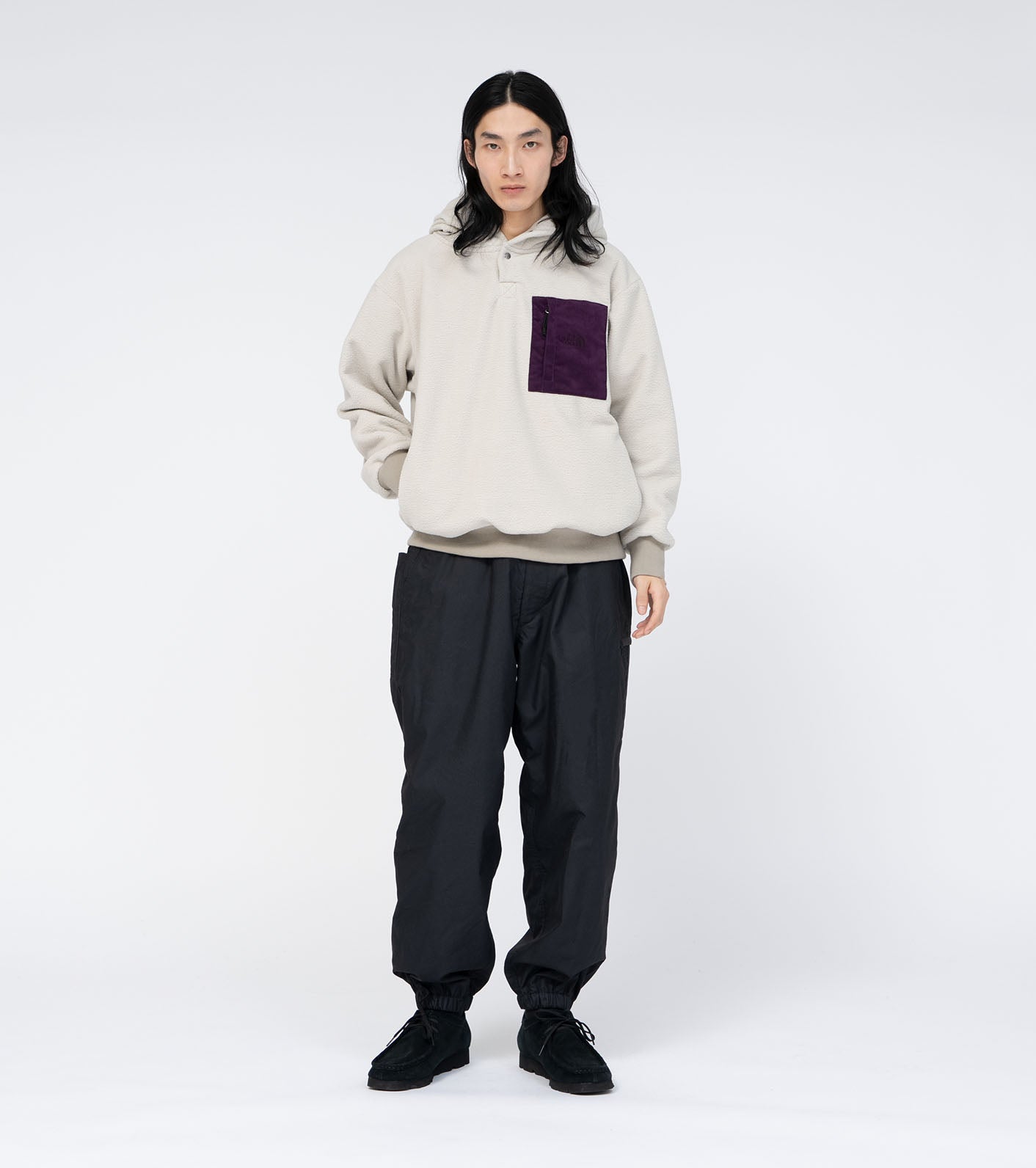 THE NORTH FACE Purple Label Boa Fleece Field Hoodie