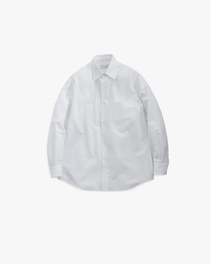 Graphpaper Broad L/S Oversized Regular Collar Shirt