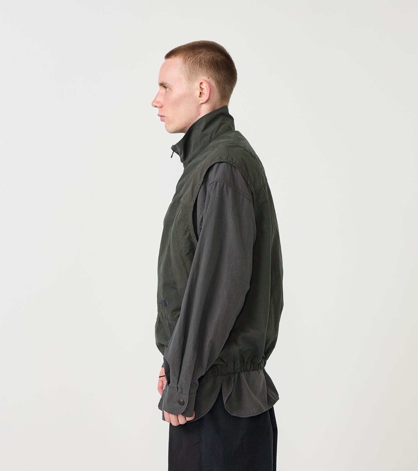 THE NORTH FACE PURPLE LABEL Brushed Weather Mountain Wind Vest