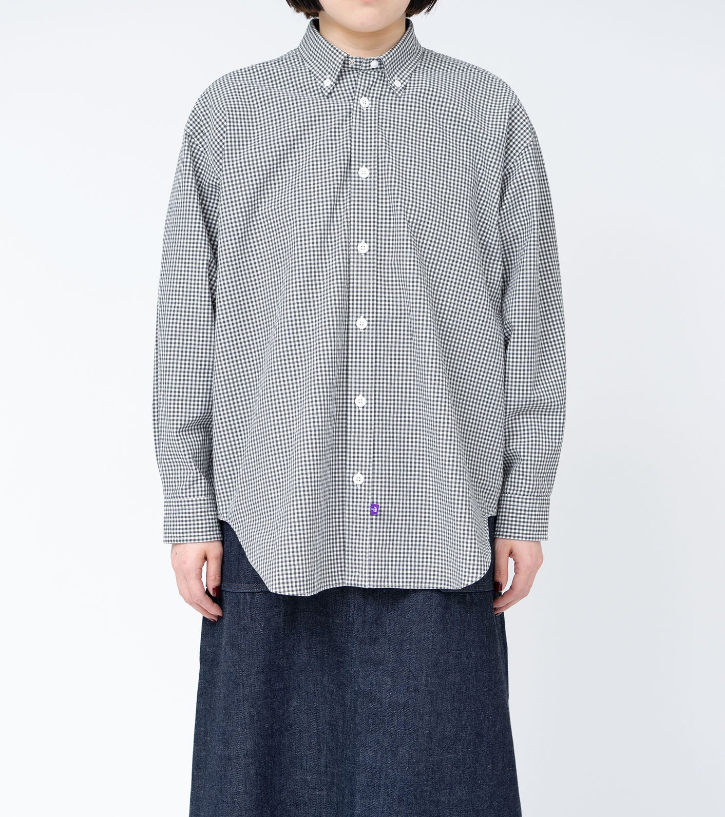 THE NORTH FACE PURPLE LABEL Button Down Gingham Field Shirt