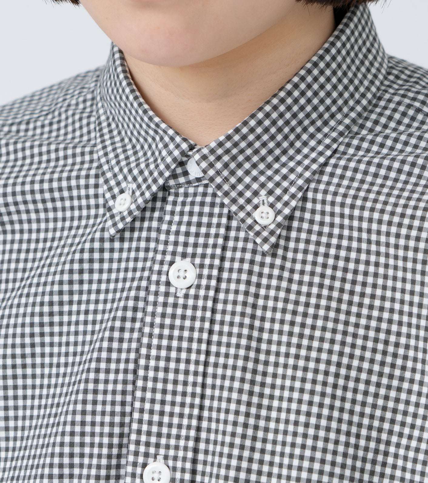 THE NORTH FACE PURPLE LABEL Button Down Gingham Field Shirt