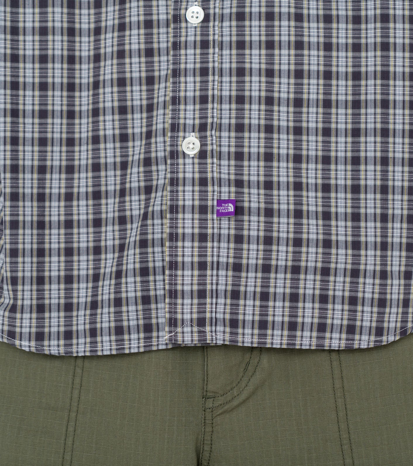 THE NORTH FACE PURPLE LABEL Button Down Plaid Field Shirt