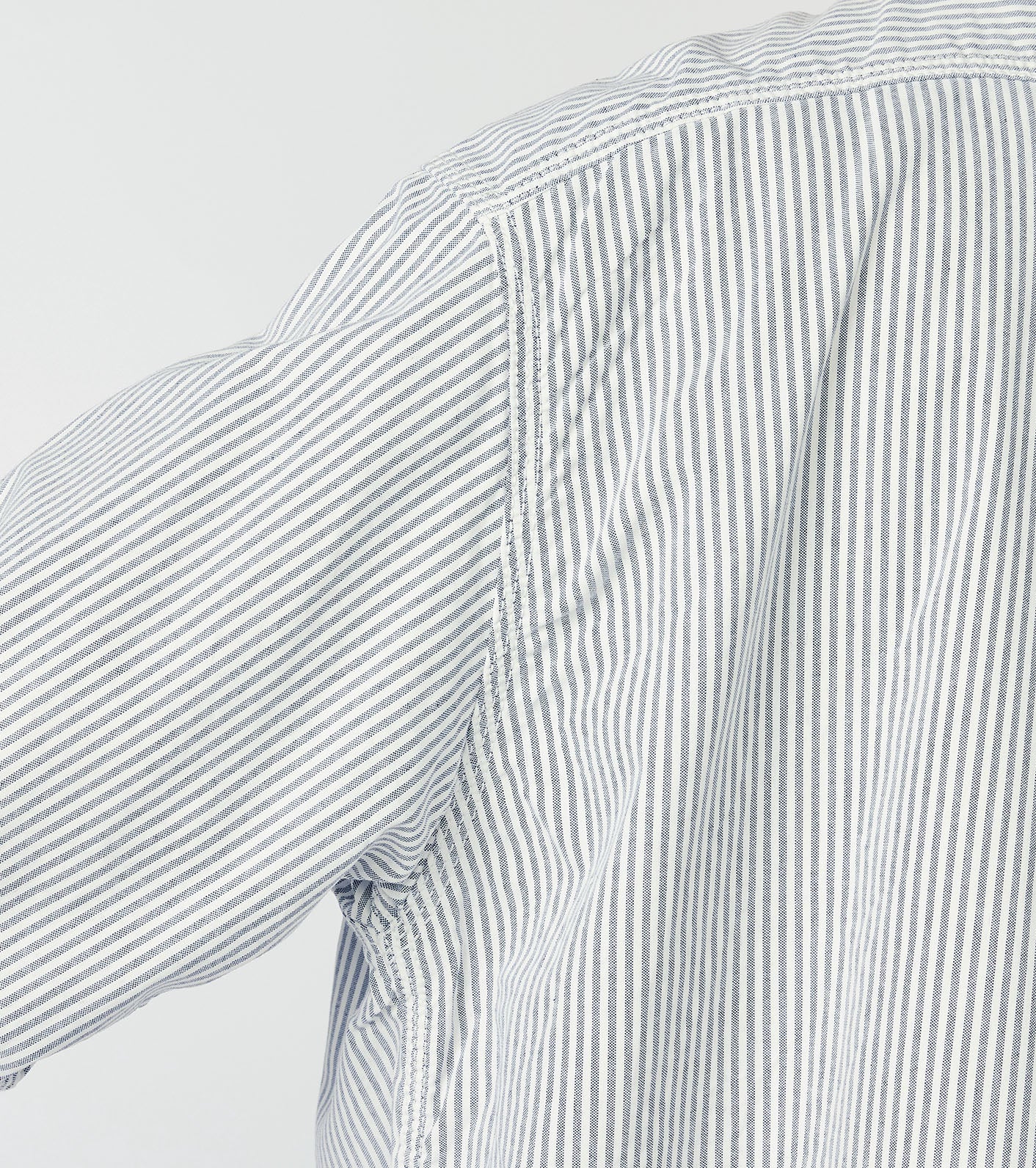 nanamica Button Down Stripe Wind Shirt