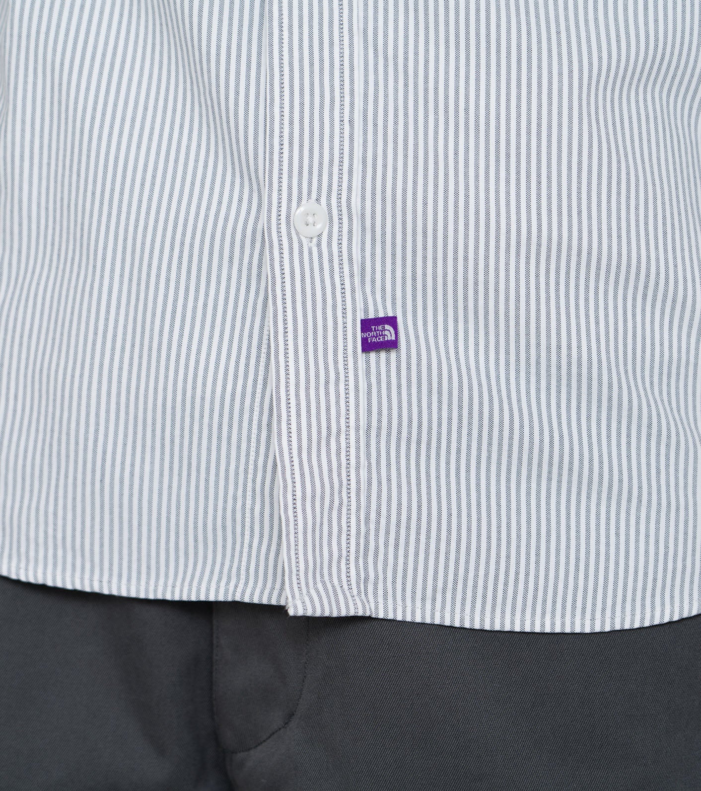 THE NORTH FACE PURPLE LABEL Button Down Striped Field Shirt