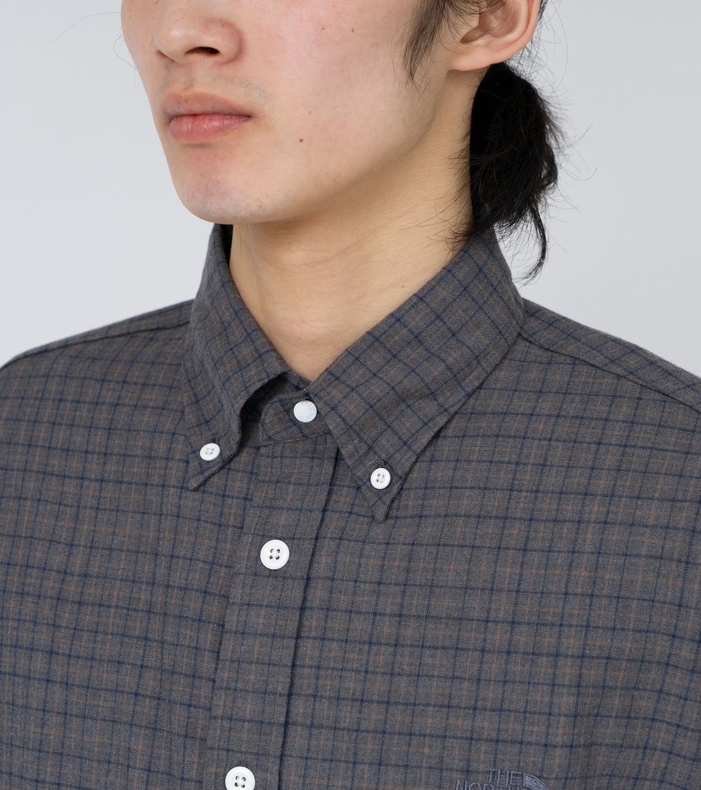 THE NORTH FACE PURPLE LABEL Button Down Tattersall Field Shirt