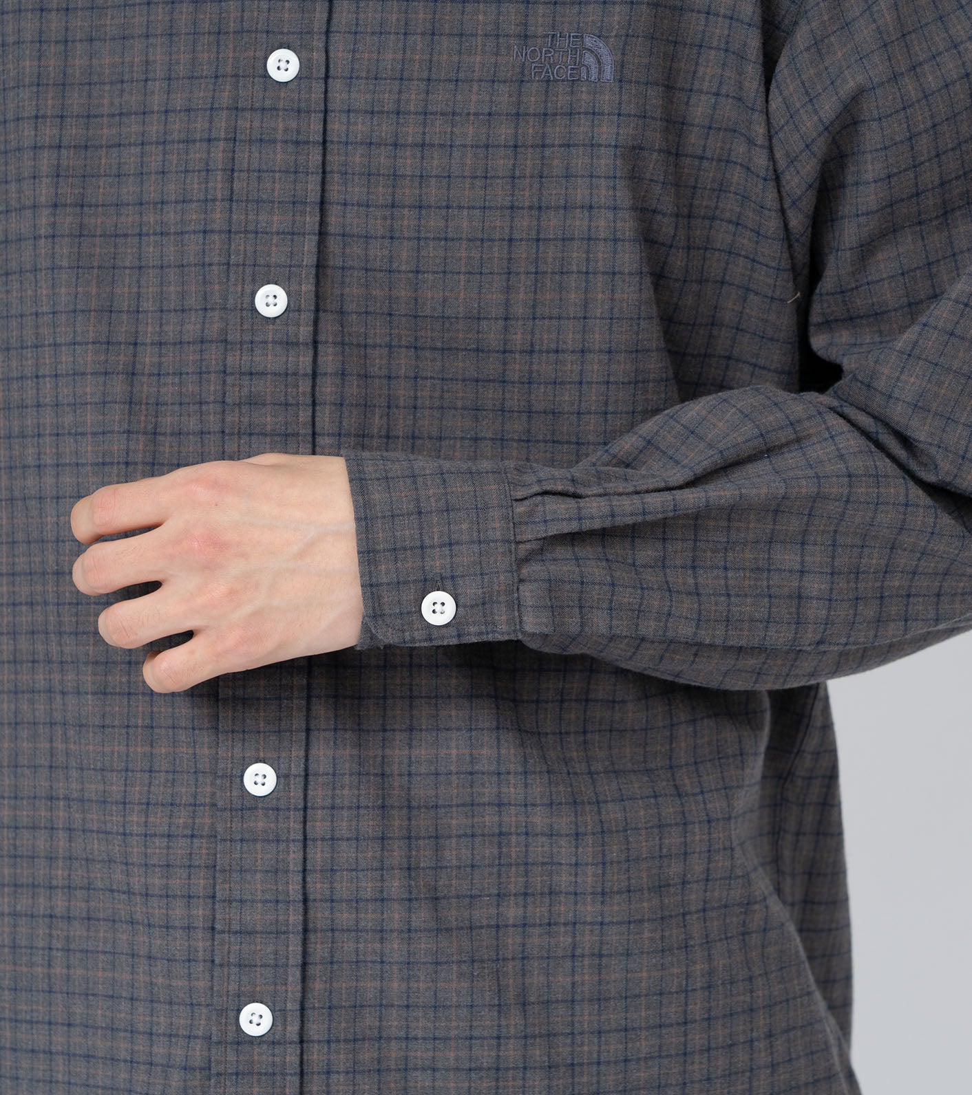 THE NORTH FACE PURPLE LABEL Button Down Tattersall Field Shirt