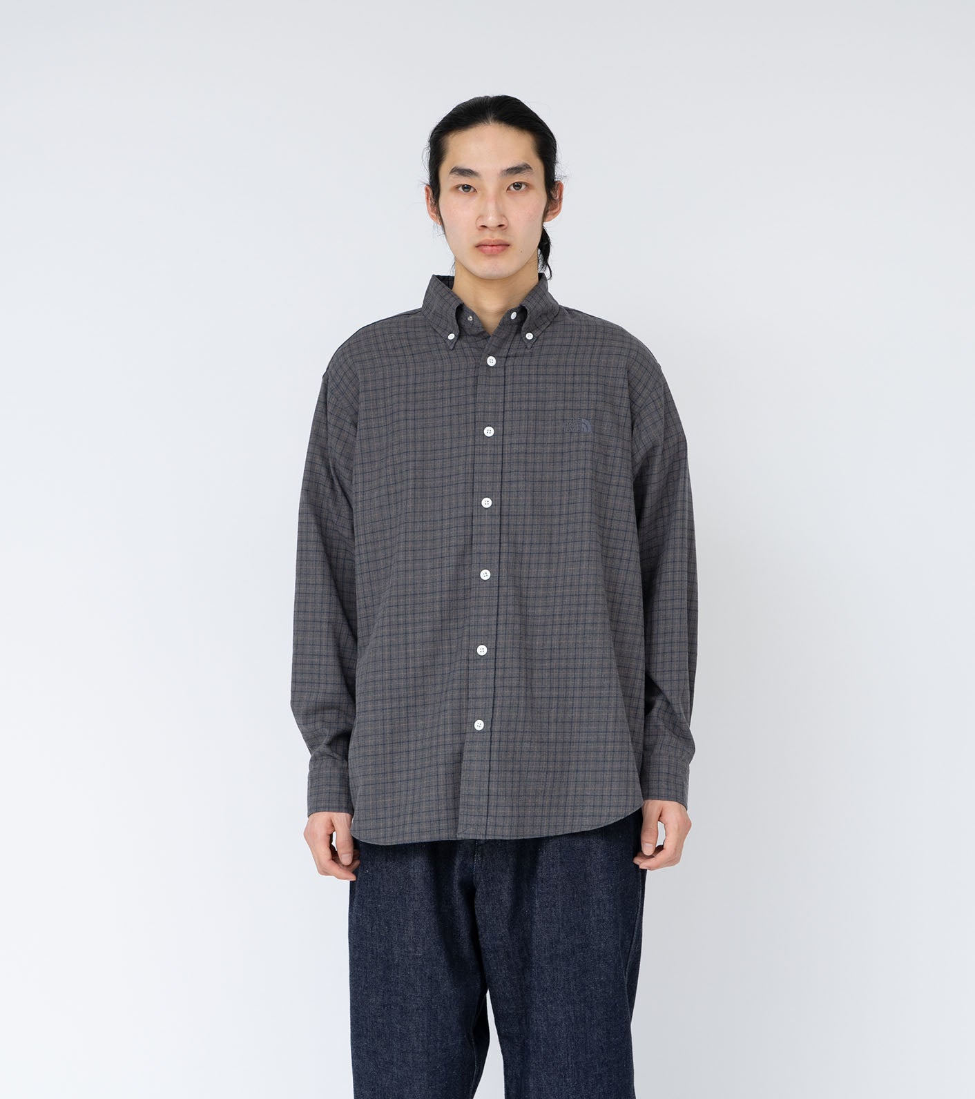 THE NORTH FACE PURPLE LABEL Button Down Tattersall Field Shirt