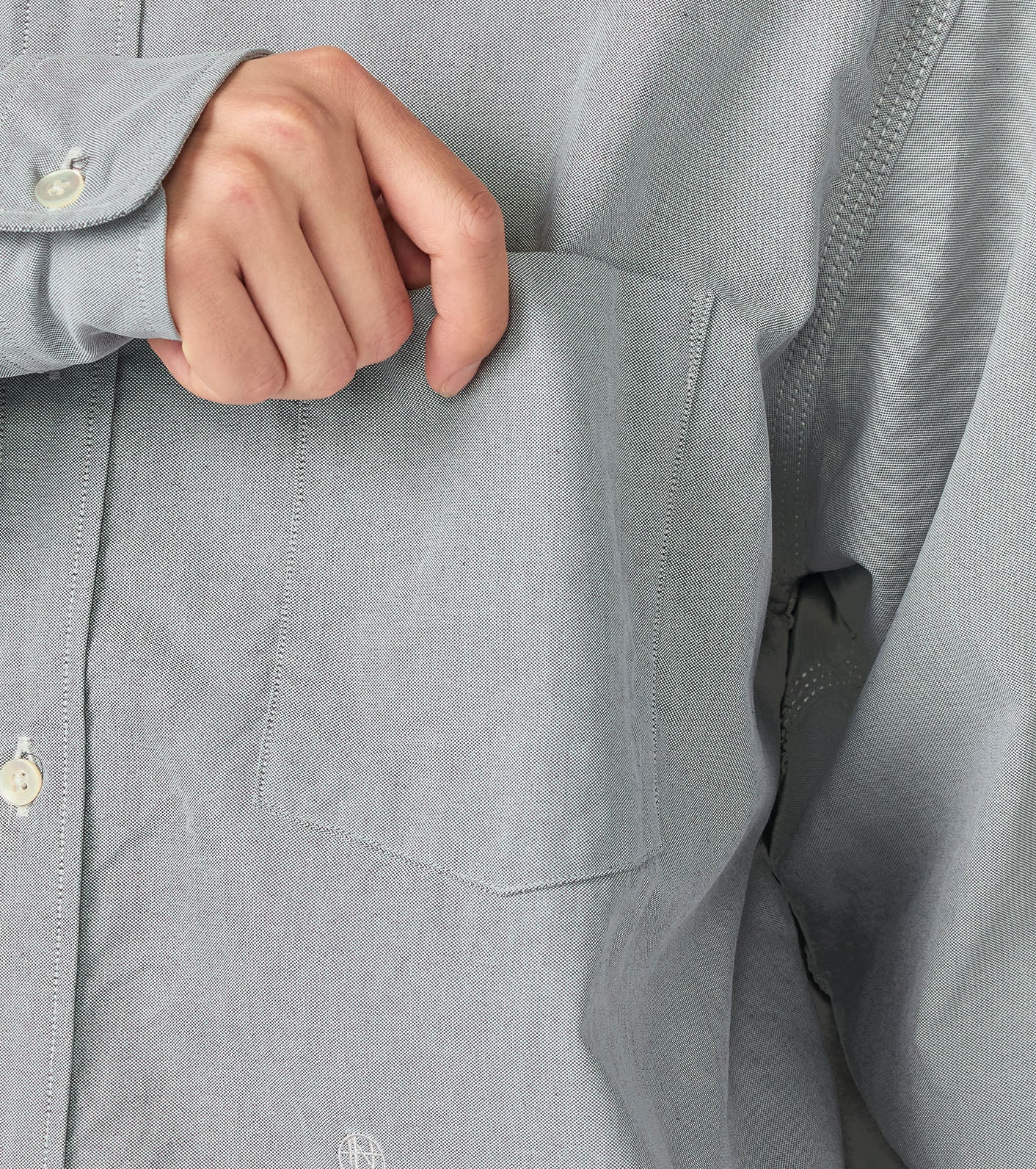 nanamica Button Down Wind Shirt