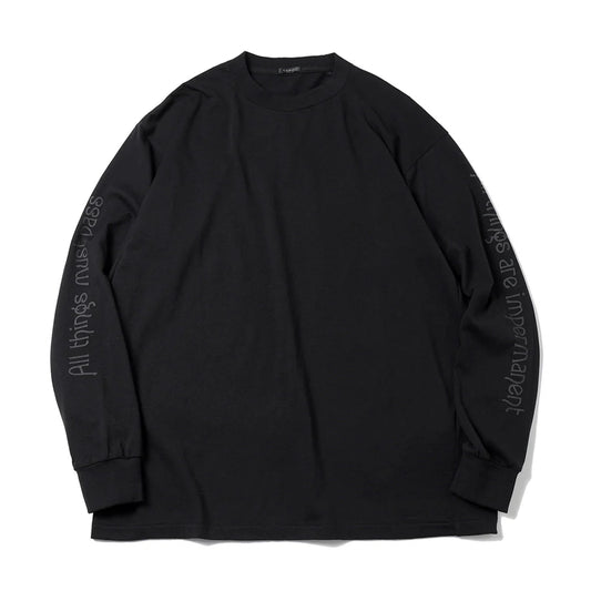 COMOLI Cotton cashmere Long Sleeved T-shirt