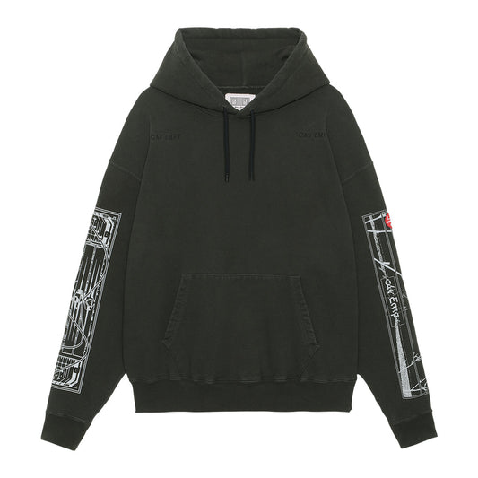 Cav Empt C.E WASHED FRAUDULENCE HOODY